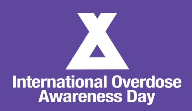 an image of the international overdose awareness day logo